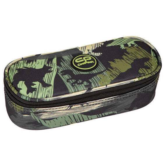 Pencil case CoolPack Campus Camo Mesh Yellow 98410CP No. B62068