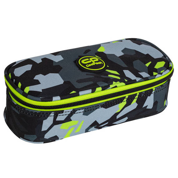 Pencil case CoolPack Campus Camo Mesh Yellow 98410CP No. B62068