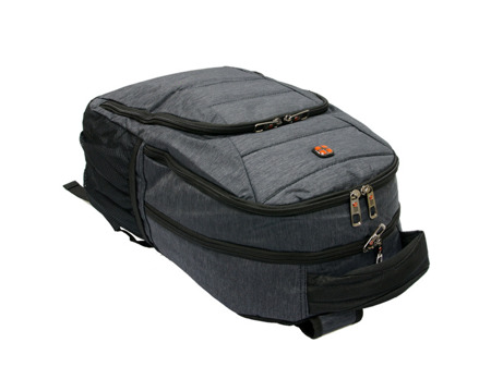 Plecak na laptopa New Bags szary R-649