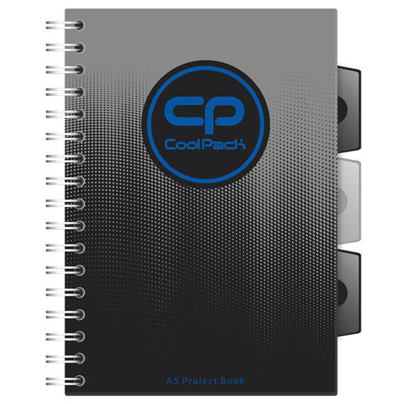 Spiral note book A5 Coolpack Black 94122CP