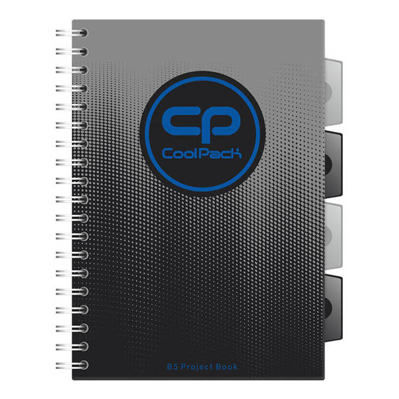 Spiral note book A5 Coolpack Black 94122CP