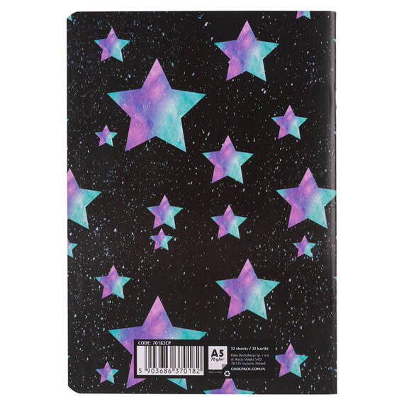 Spiral note book A5 Coolpack Black 94122CP