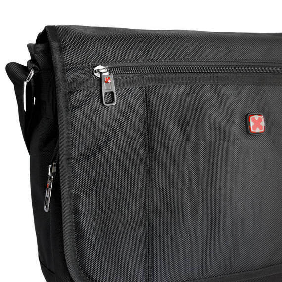 Torba młodzieżowa na laptopa New Bags czarna NB-5057