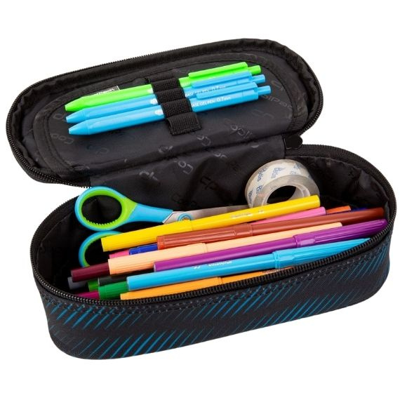 Pencil case CoolPack Campus Camo Mesh Yellow 98410CP No. B62068