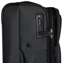 Mała walizka na kółkach 20" Black Horse Lincoln KC-230069-20 czarna