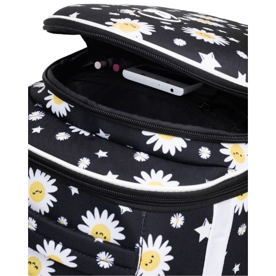 Plecak szkolny tornister CoolPack Turtle Daisy Black F015817