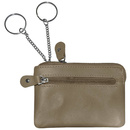 Etui na klucze bilonówka ze skóry naturalnej 113 Dernier kawowy