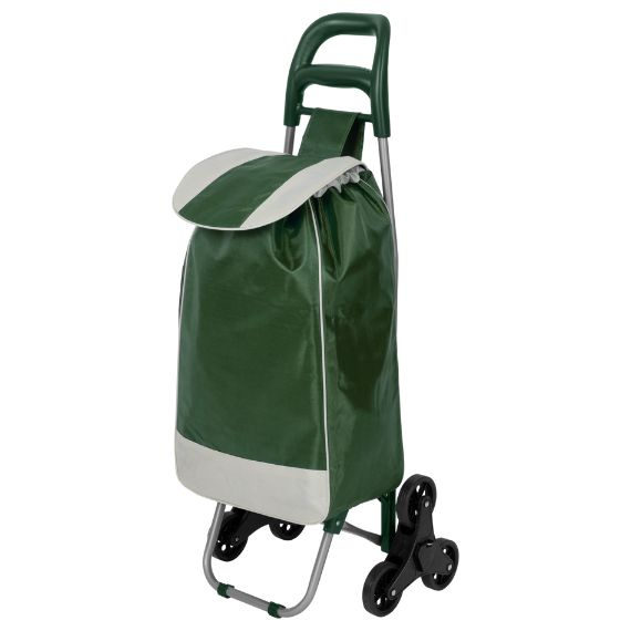 Wózek zakupowy na schody Black Horse zielony DC-307B-1 DARK GREEN