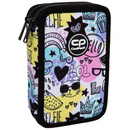 Piórnik szkolny podwójny z wyposażeniem CoolPack Jumper 2 Mood F066934
