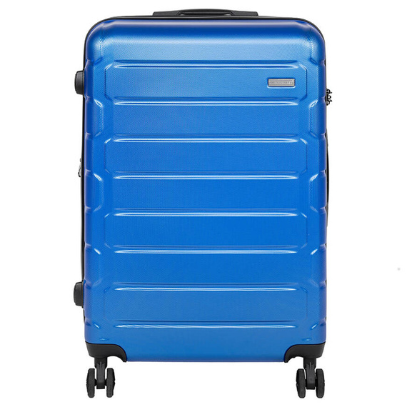 Duża walizka z ABS-u Black Horse Bentley 28" PT-0069-28 niebieska