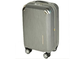 Ekskluzywna, mała walizka Collection Mont Blanc 20'' Srebrna