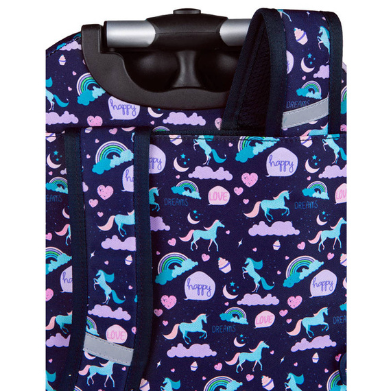 Plecak szkolny na kółkach CoolPack Starr Happy Unicorn E35549