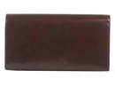Duży portfel damski Centro Pelle brązowy H17 T.MORO