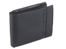 Klasyczny skórzany portfel męski Old River 5704 DM Czarny