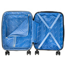 Komplet walizka z ABS-u 20" i kuferek 14" Black Horse Bentley PT-0069-20-14 granatowe