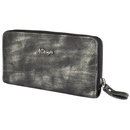 Portfel damski z kieszenią na telefon New Design Srebrny 98329-929