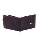 Klasyczny skórzany portfel męski Old River 8093 Czarny