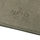 Portfel ze skóry naturalnej szary Black Hawk GBK-106 SZARY