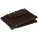Banknotówka brązowa z klipsem NP835 BROWN