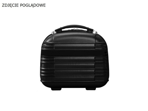 Kosmetyczka - kuferek usztywniany Vip Collection Nevada 14 Czerwona