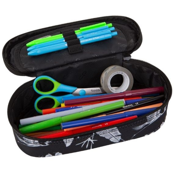 Pencil case CoolPack Campus Camo Mesh Yellow 98410CP No. B62068