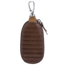 Etui na klucze Vip Collection LINED LEATHER 10 BROWN