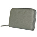 Etui na karty z piekiełkiem skórzane szare RFID KB29 GREY