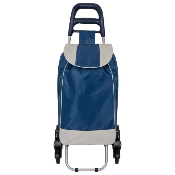 Wózek zakupowy na schody Black Horse granatowy DC-307B-1 NAVY