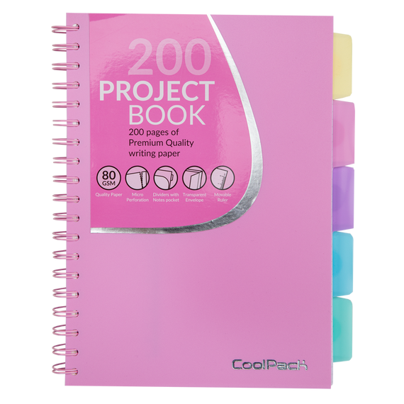 Spiral Note Books B5 Coolpack Black 94146CP