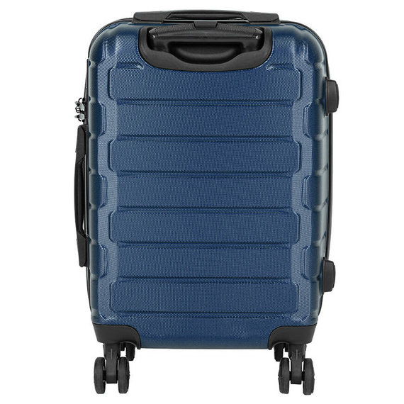 Mała walizka z ABS-u Black Horse Bentley 20" PT-0069-20 granatowa