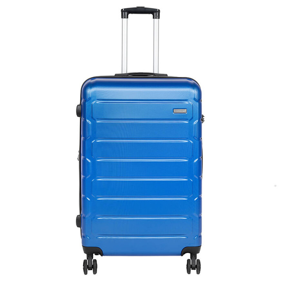 Duża walizka z ABS-u Black Horse Bentley 28" PT-0069-28 niebieska