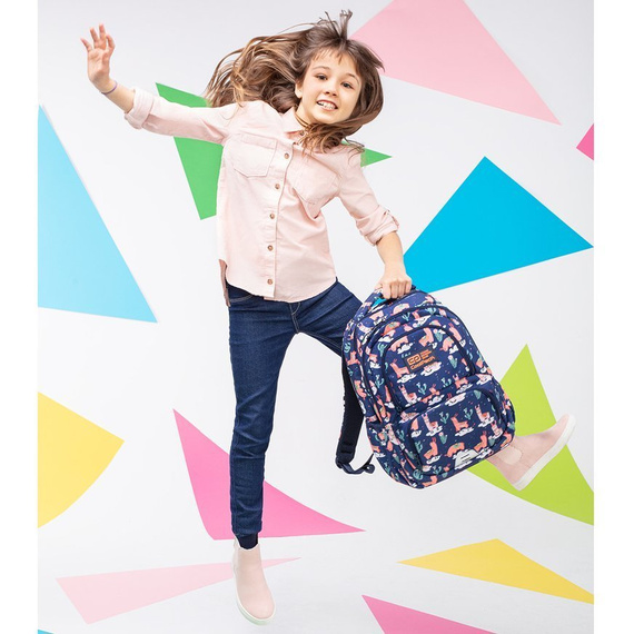 Plecak szkolny CoolPack Spiner Termic Indian Zoo E01547