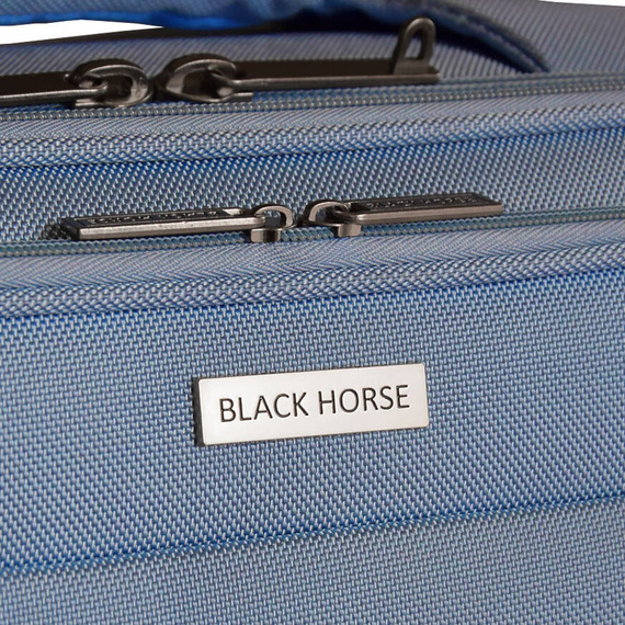 Mała walizka na kółkach 20" Black Horse Lincoln KC-230069-20 niebieska