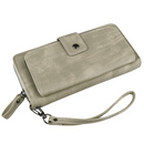 Portfel damski z kieszenią na telefon New Design naturalny 98329-929