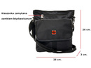 Torba na ramię, raportówka New Bags czarna NB-5103