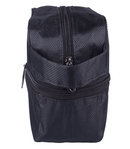 Kosmetyczka klasyczna Verus Monte Carlo 10'' Czarno-szara