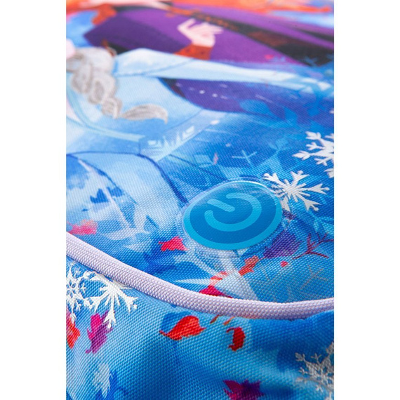 Plecak szkolny na kółkach Coolpack Jack LED Disney Frozen II 48264CP B52306