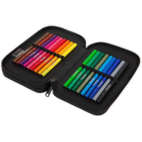 Piórnik szkolny podwójny z wyposażeniem CoolPack Jumper 2 Diary F066936