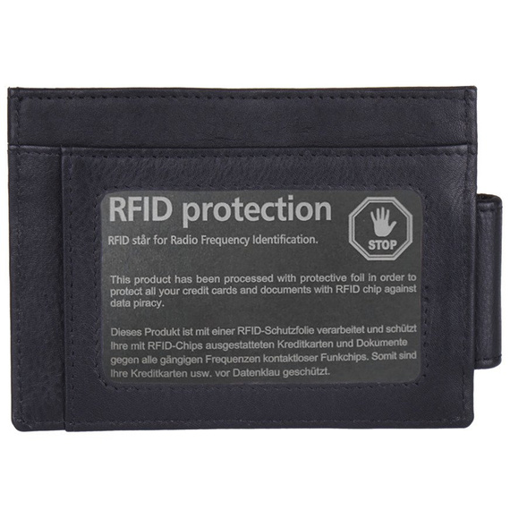 Portfel męski / Etui na karty New Business Bags RFID STOP LBC-113