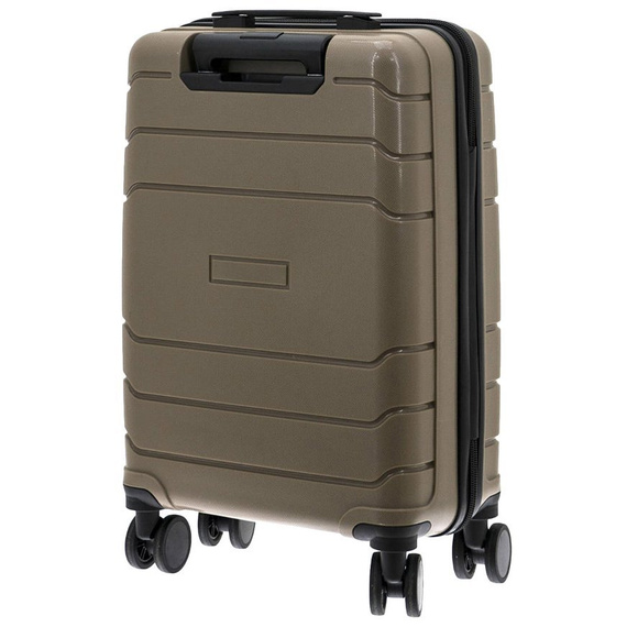 Walizka twarda mała Davidt's Camino 267.261.13 Beżowa