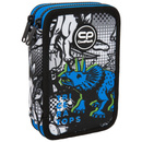 Piórnik szkolny podwójny z wyposażeniem CoolPack Jumper 2 T-rex F066853