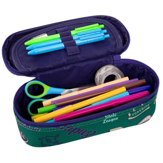 Pencil case CoolPack Campus Camo Mesh Yellow 98410CP No. B62068