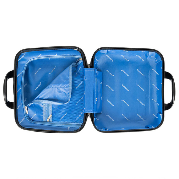 Kosmetyczka - kuferek usztywniany Black Horse Bentley 14" PT-0069-14 szary