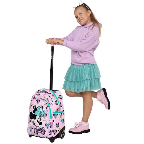 Plecak szkolny na kółkach Coolpack Jack LED Disney Frozen II 48264CP B52306