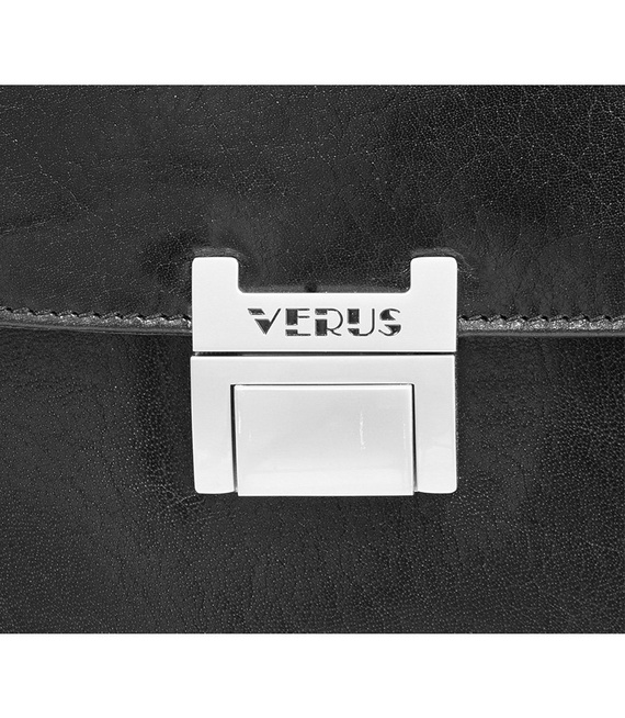 Teczka skórzana na dokumenty Vip Collection 121 Czarna