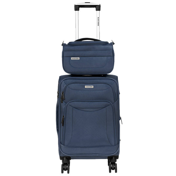 Kosmetyczka duża 12" Black Horse Lincoln KC-230069-12 granatowa