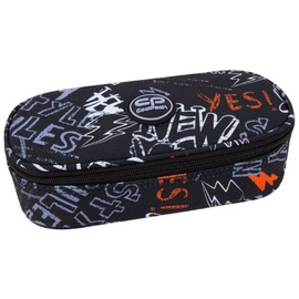 Pencil case CoolPack Campus Camo Mesh Yellow 98410CP No. B62068