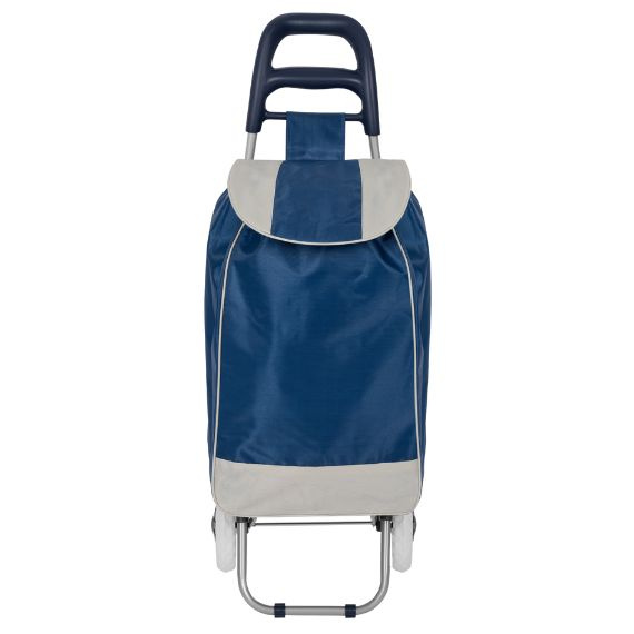 Wózek zakupowy na kółkach Black Horse granatowy DC-307B NAVY