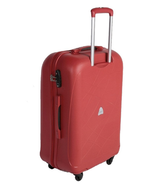 Walizka średnia Vip Collection Madagaskar 24'' Czerwona