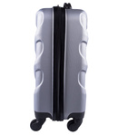 Walizka kabinowa Leonardo 18" Srebrna 40417
